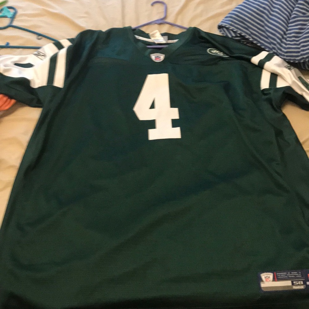 Extremely rare HOF Jets Favre Jersey